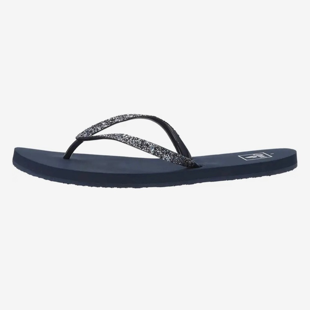 Reef Stargazer Flip-Flops ✨ Mermaid Size 9 | dark navy blue + sparkles - Picture 8 of 11